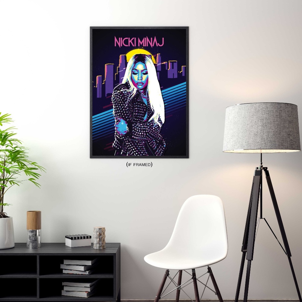 Nicki Minaj Poster Music Wall Art Print (18x24)